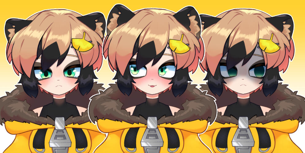 free base expressions: tears, blush, shadowed face